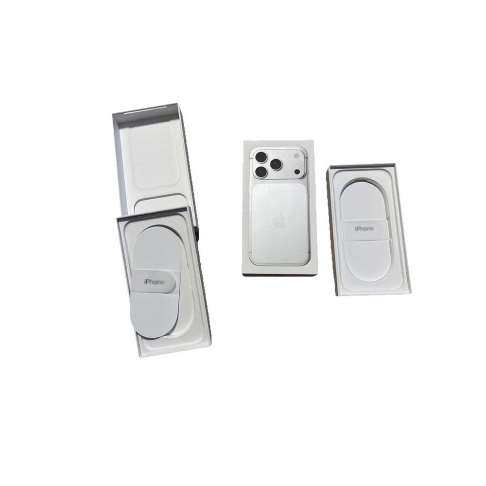 Apple A3256 iPhone 17 Pro‎ Silver 256GB - Empty Box ONLY Two Lot H82